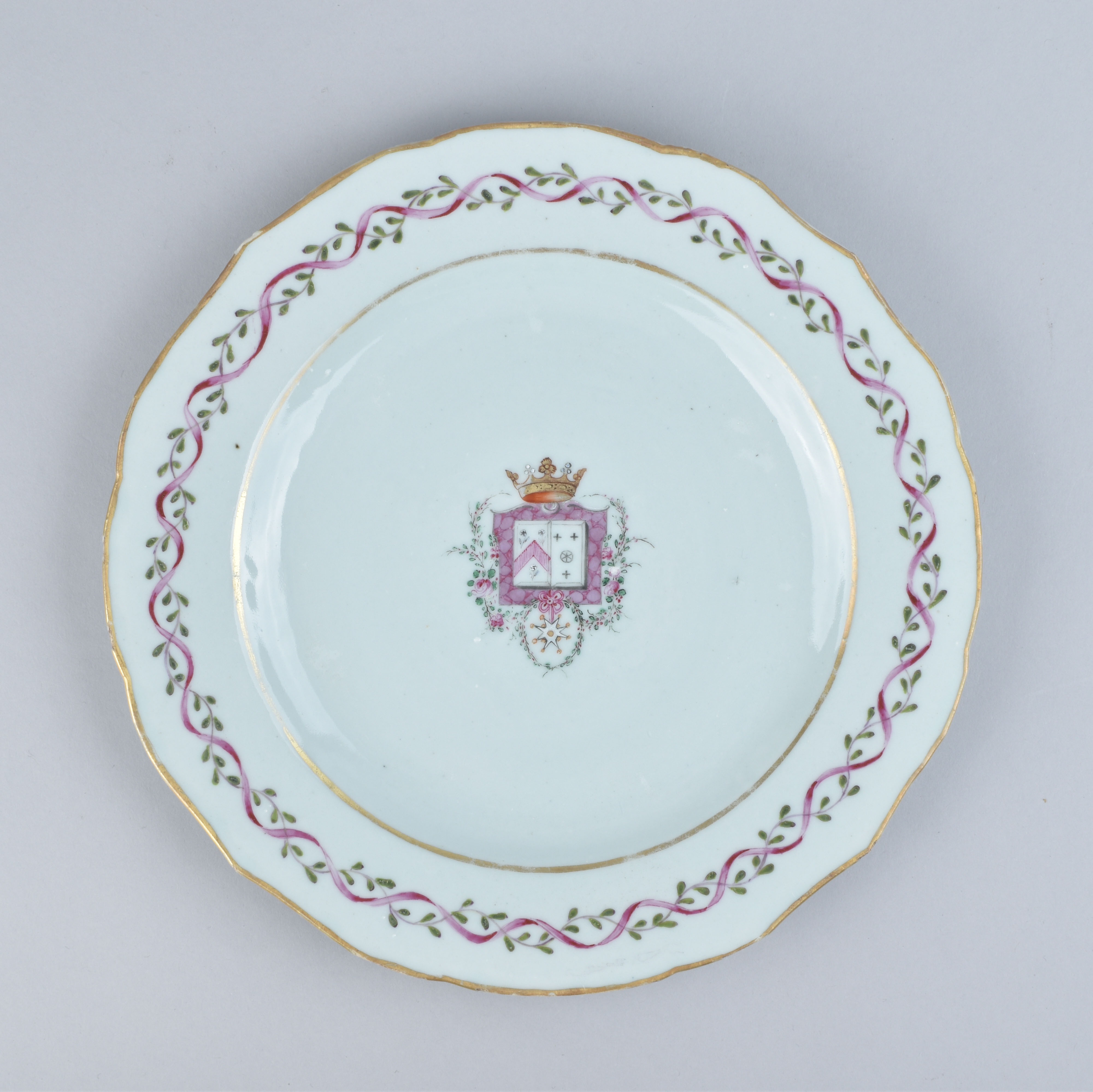 Porcelaine Qianlong (1735-1795), circa 1787, Chine Porcelaine Qianlong (1735-1795), circa 1787, Chine