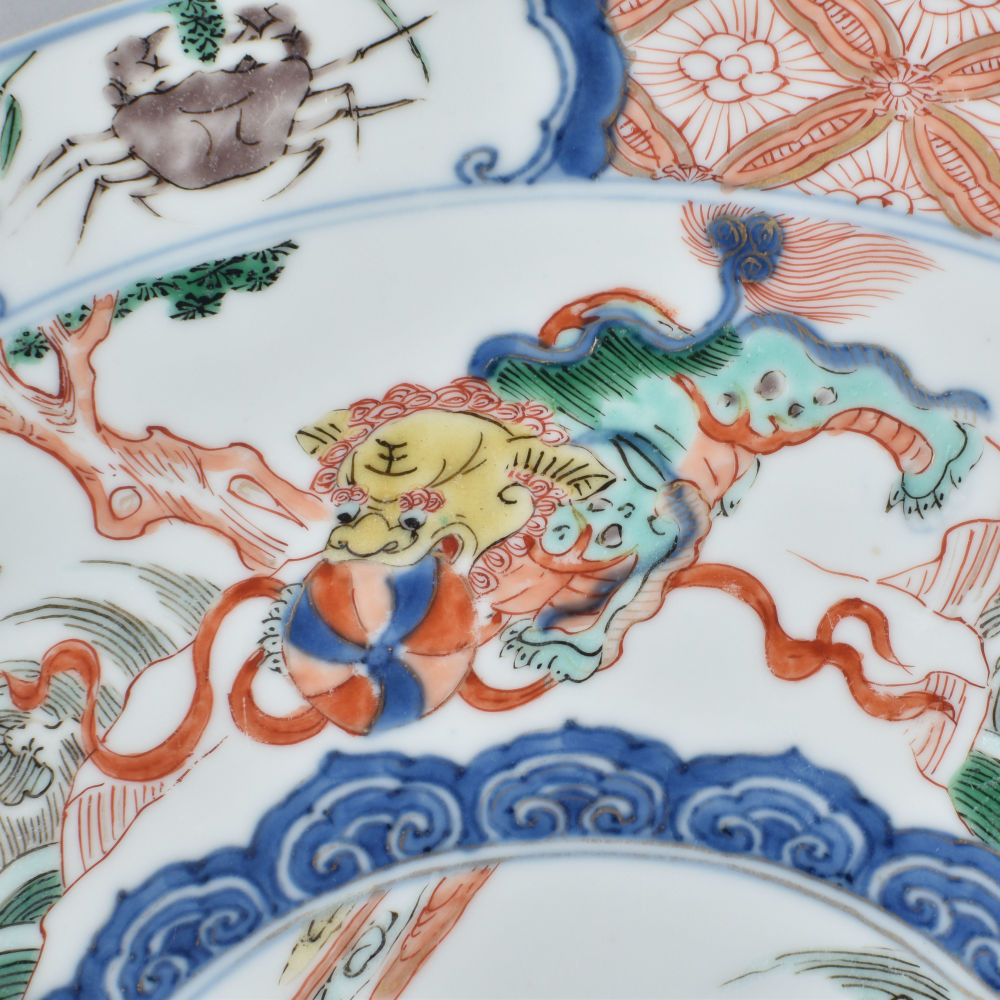 Famille verte Porcelaine Kangxi (1662-1722), Chine