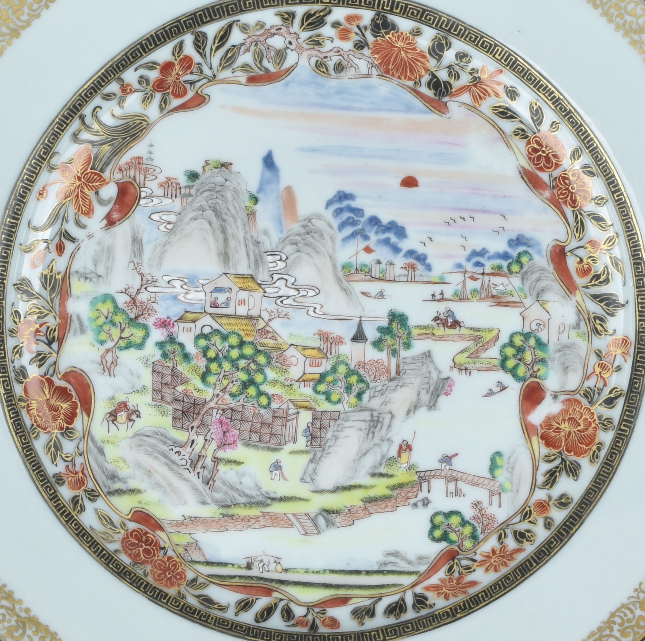 Porcelaine Qianlong (1735-1795), circa 1750, Chine Porcelaine Qianlong (1735-1795), circa 1750, Chine