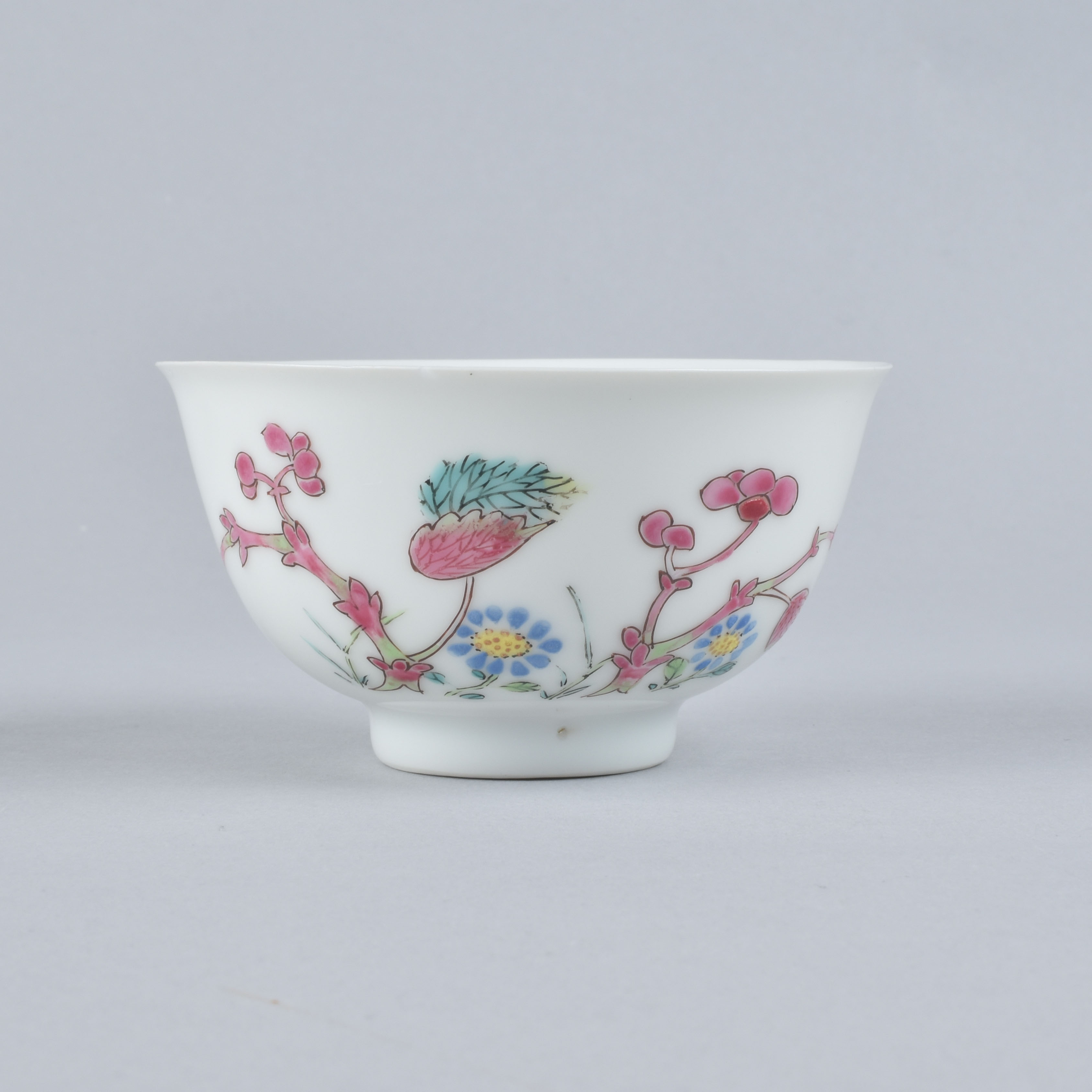 Famille rose Porcelaine Yongzheng (1723-1735) / Qianlong (1736-1795), Chine