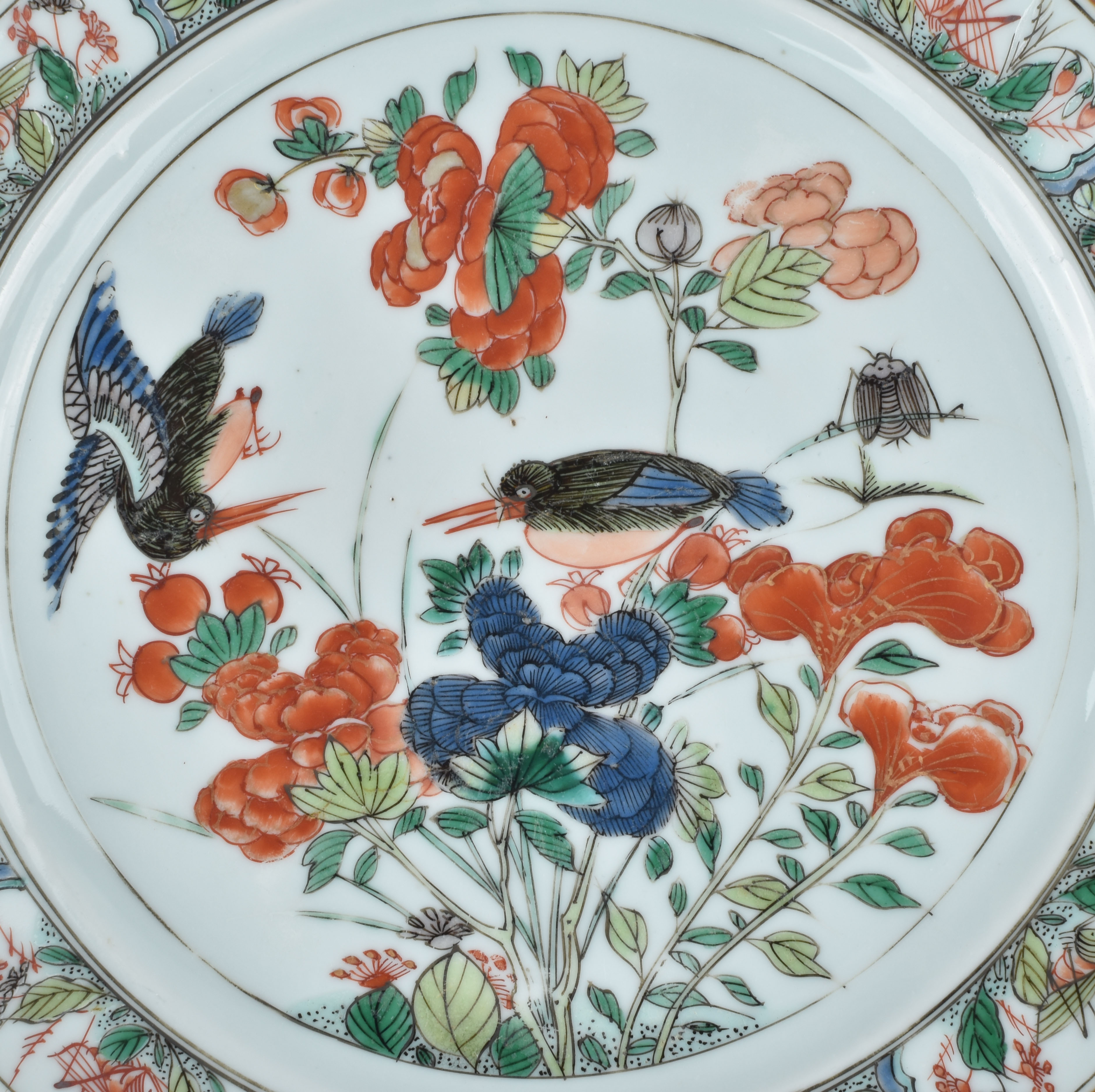Famille verte Porcelaine Kangxi (1662-1722), Chine Famille verte Porcelaine Kangxi (1662-1722), Chine