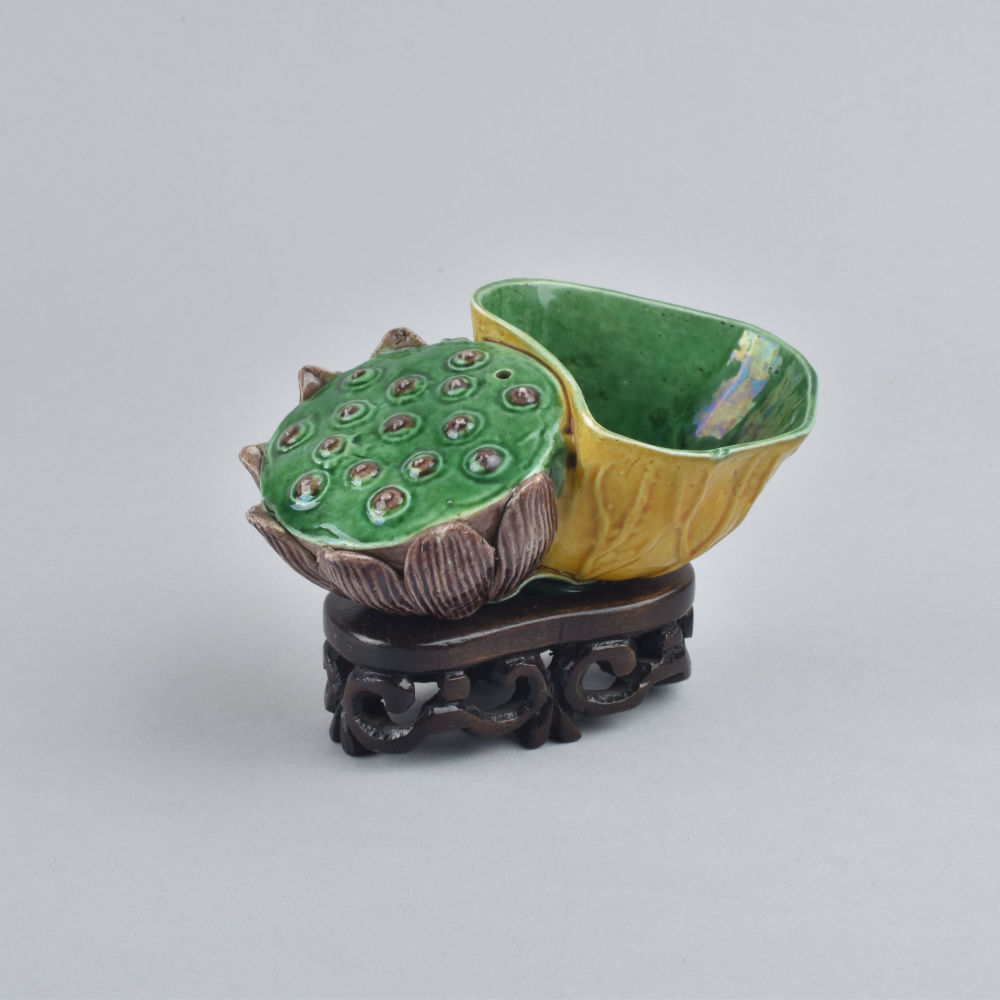 Famille verte Porcelaine (biscuit) Kangxi (1662-1722), China