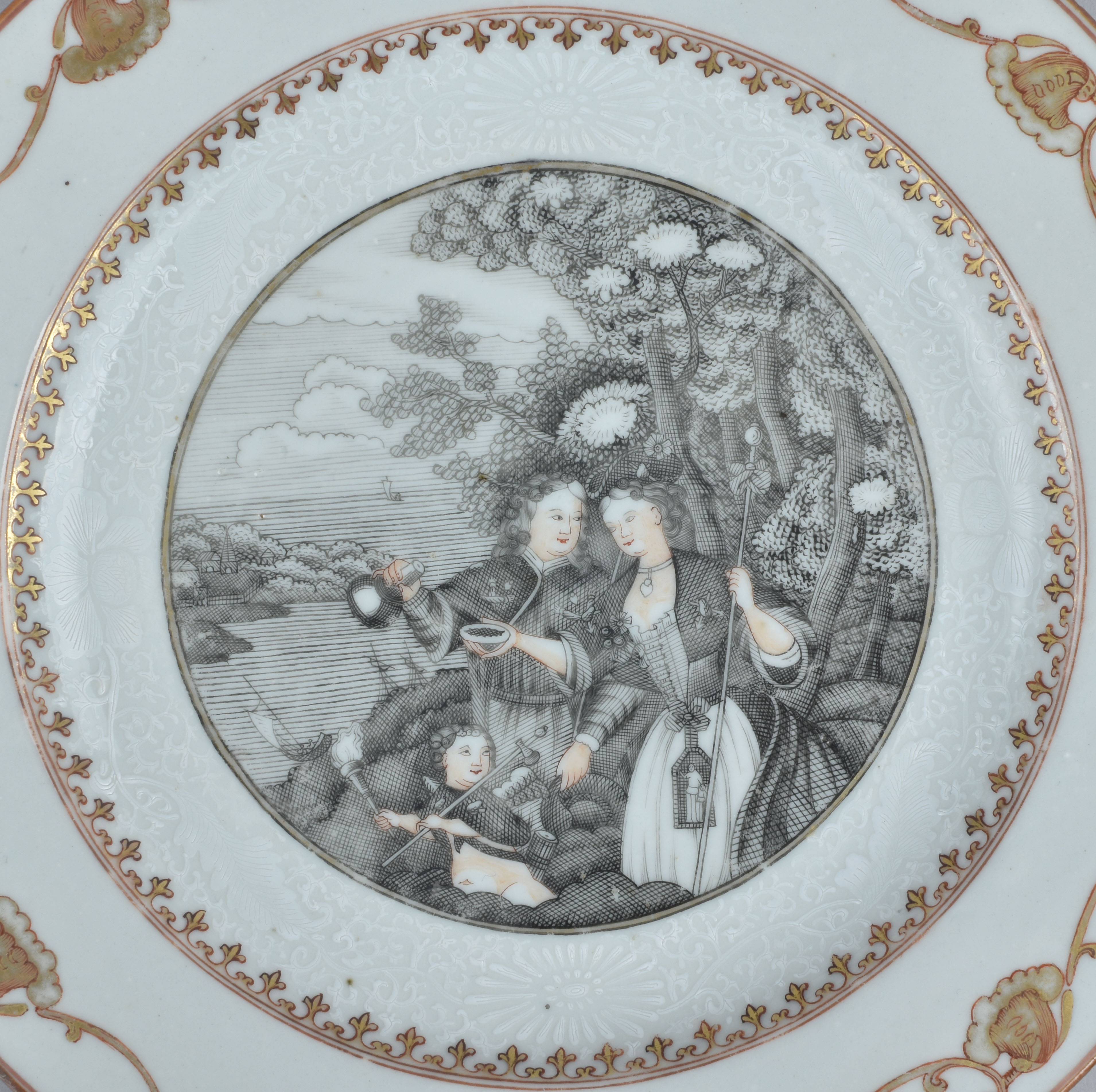 Porcelaine Qianlong (1736-1795), ca. 1745, Chine Porcelaine Qianlong (1736-1795), ca. 1745, Chine