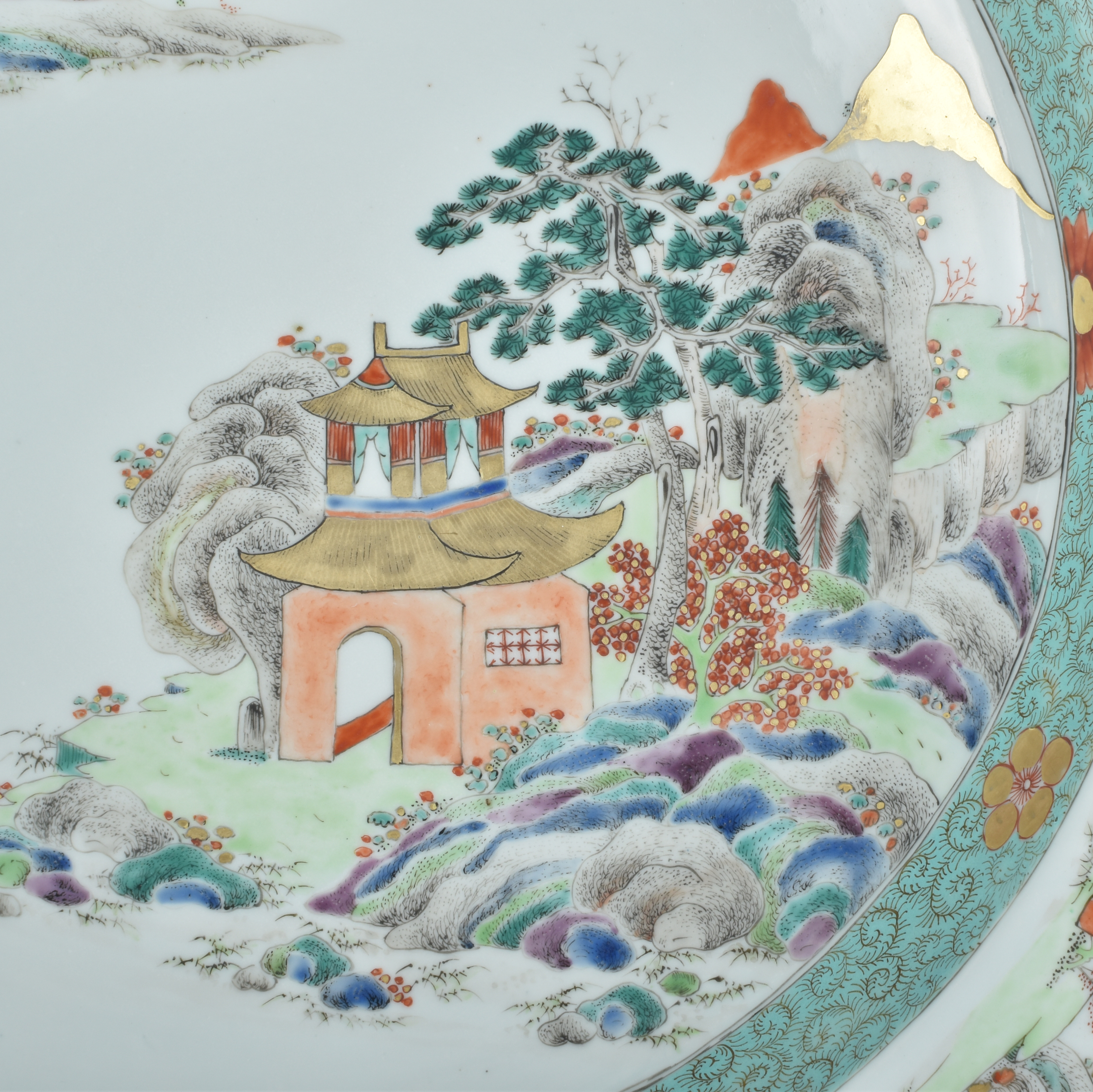Porcelaine  Fin de l’époque Yongzheng / début Qianlong, Chine