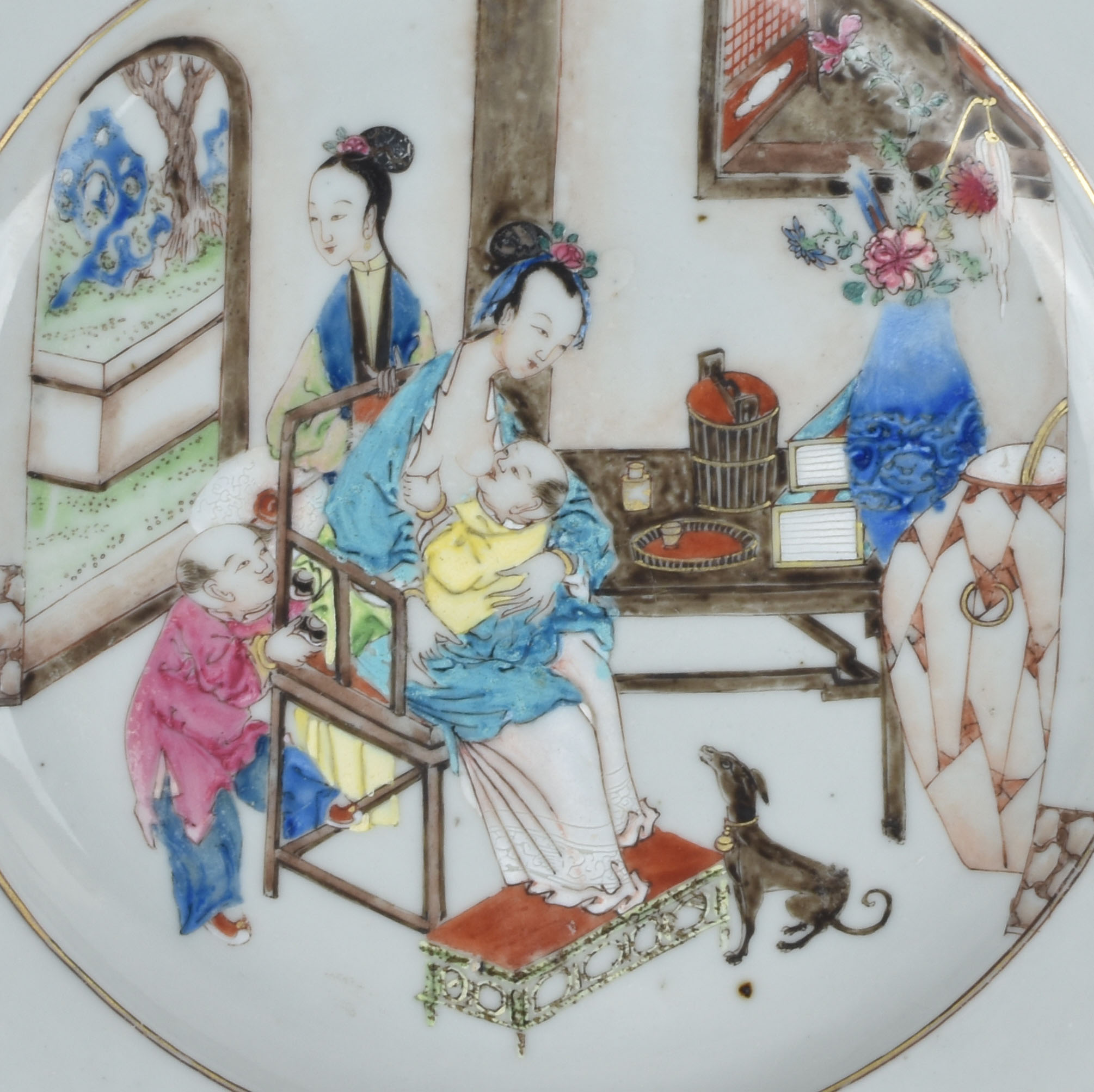 Famille rose Porcelaine Yongzheng (1723-1735), Chine