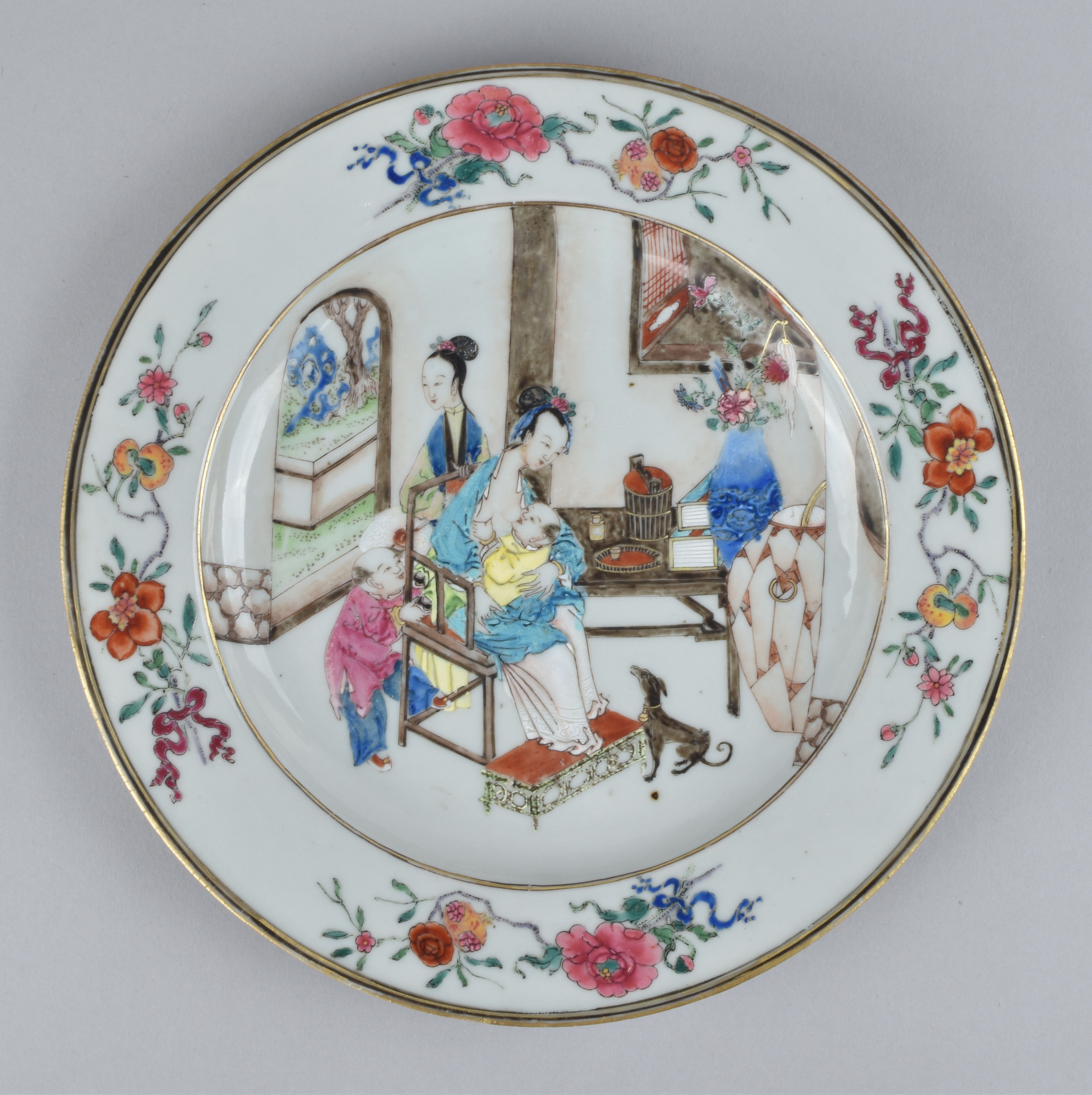 Famille rose Porcelaine Yongzheng (1723-1735), Chine