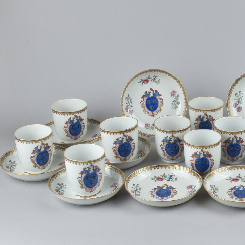 Porcelaine Qianlong (1735-1795), ca. 1755, Chine Porcelaine Qianlong (1735-1795), ca. 1755, Chine