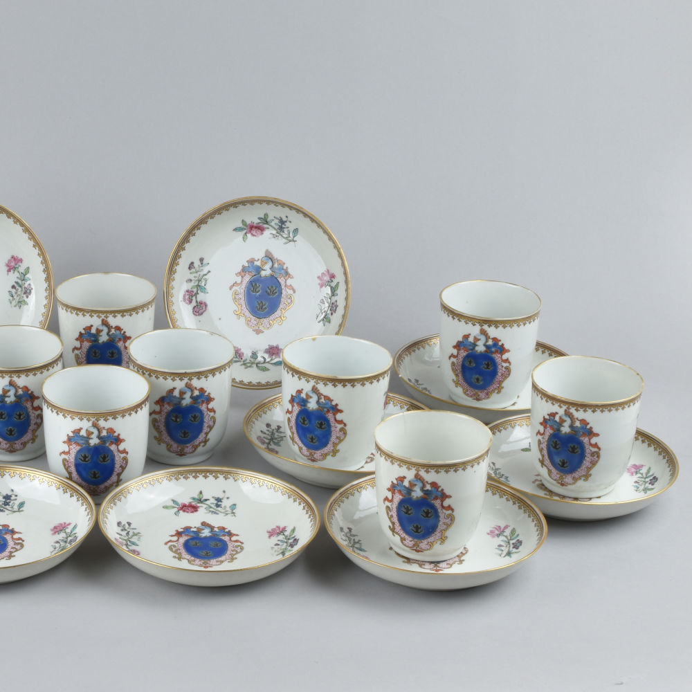 Porcelaine Qianlong (1735-1795), ca. 1755, Chine Porcelaine Qianlong (1735-1795), ca. 1755, Chine