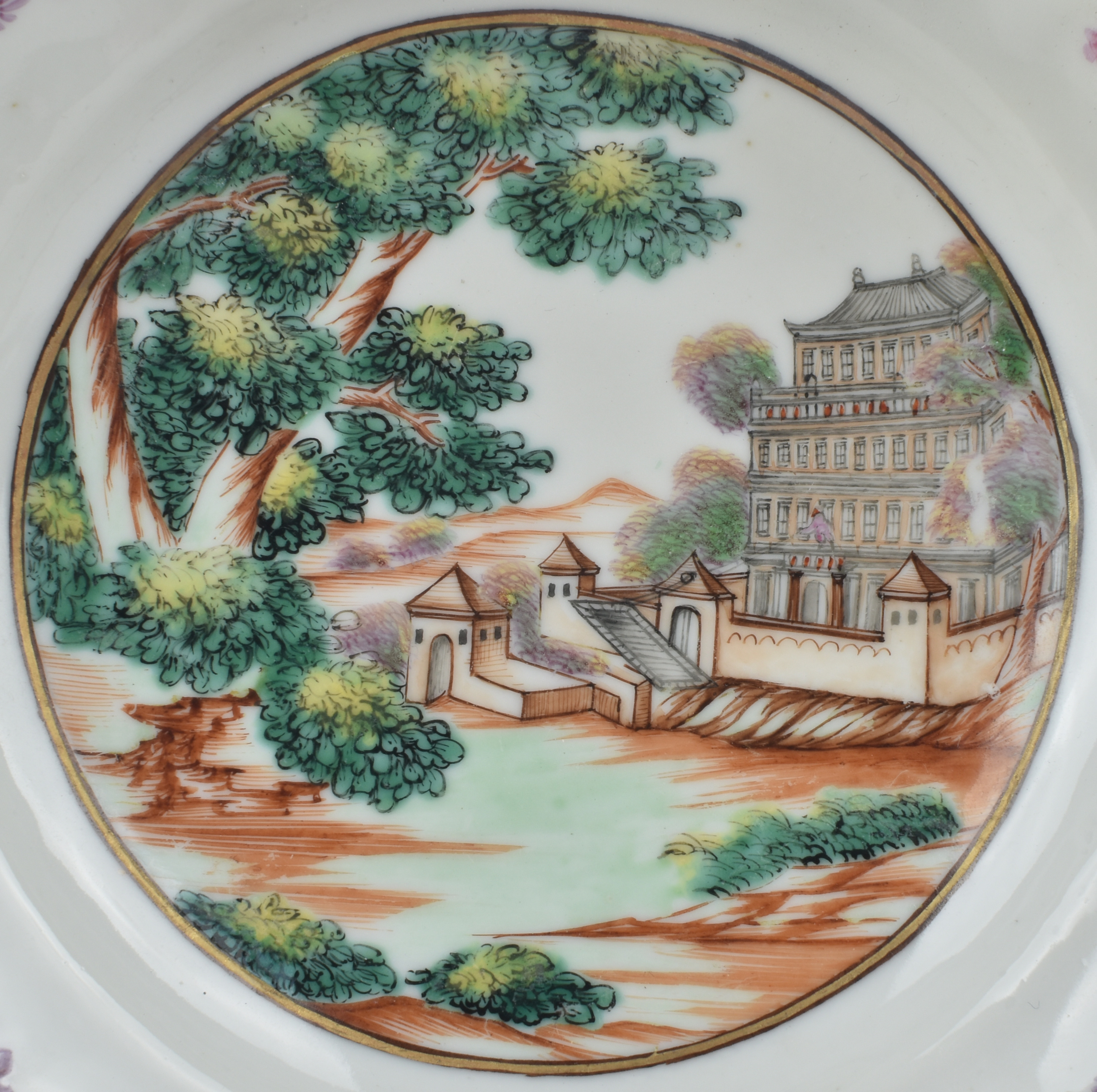 Porcelaine Qianlong (1735-1795), circa 1780, Chine Porcelaine Qianlong (1735-1795), circa 1780, Chine