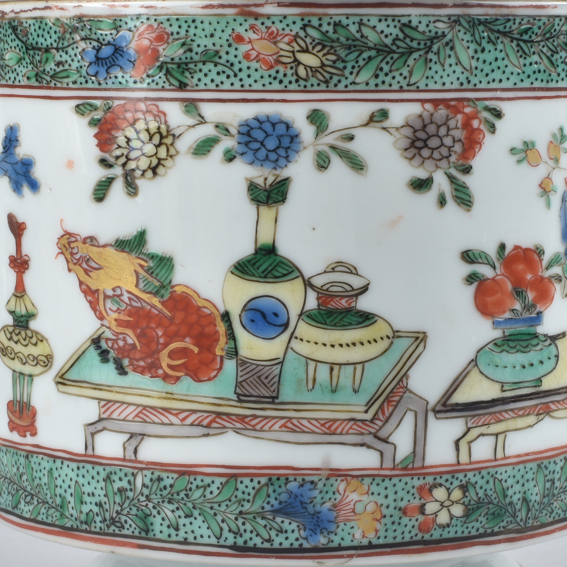 Famille verte 16 cm Kangxi (1662-1722), Chine Famille verte 16 cm Kangxi (1662-1722), Chine