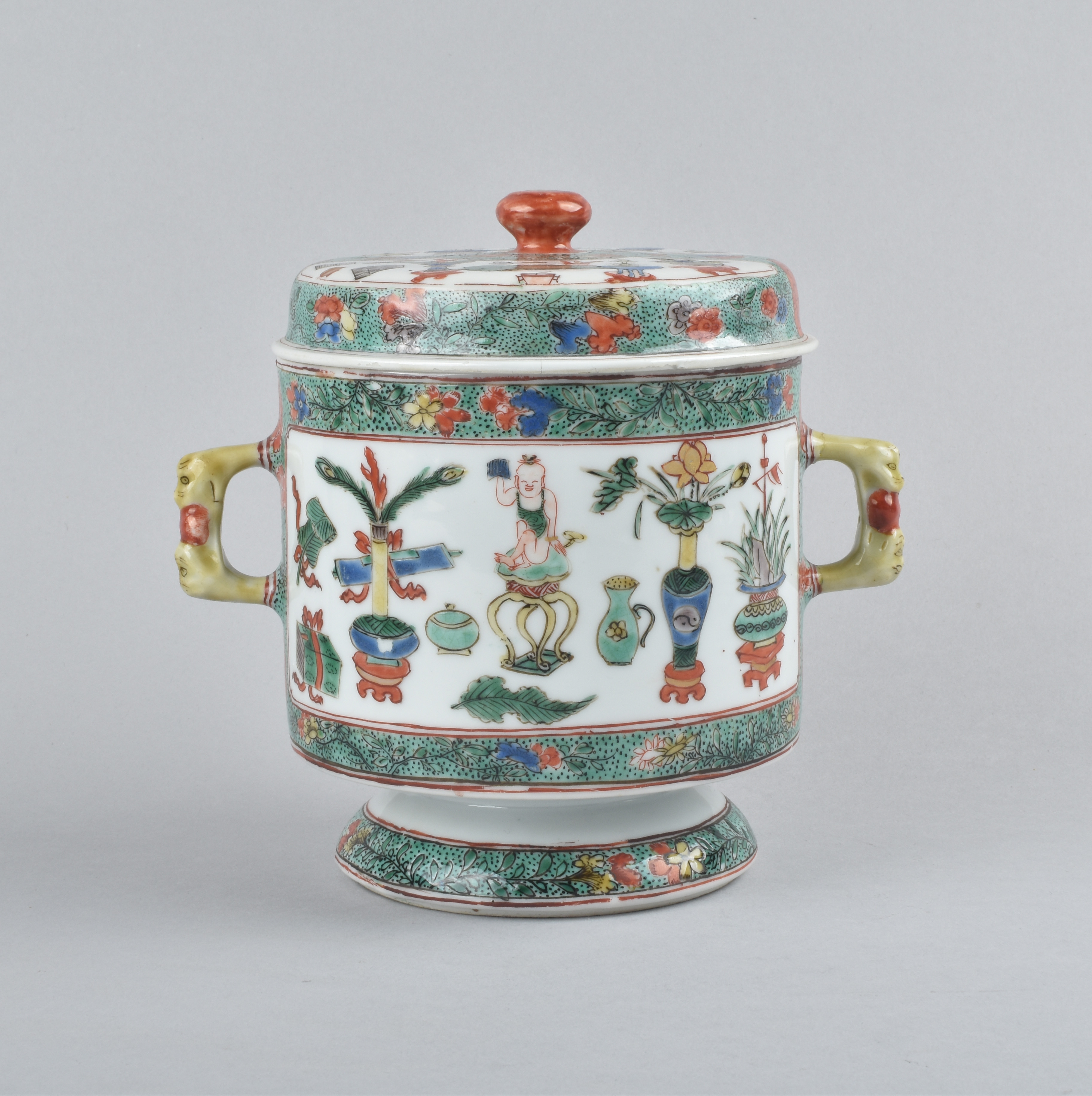 Famille verte 16 cm Kangxi (1662-1722), Chine