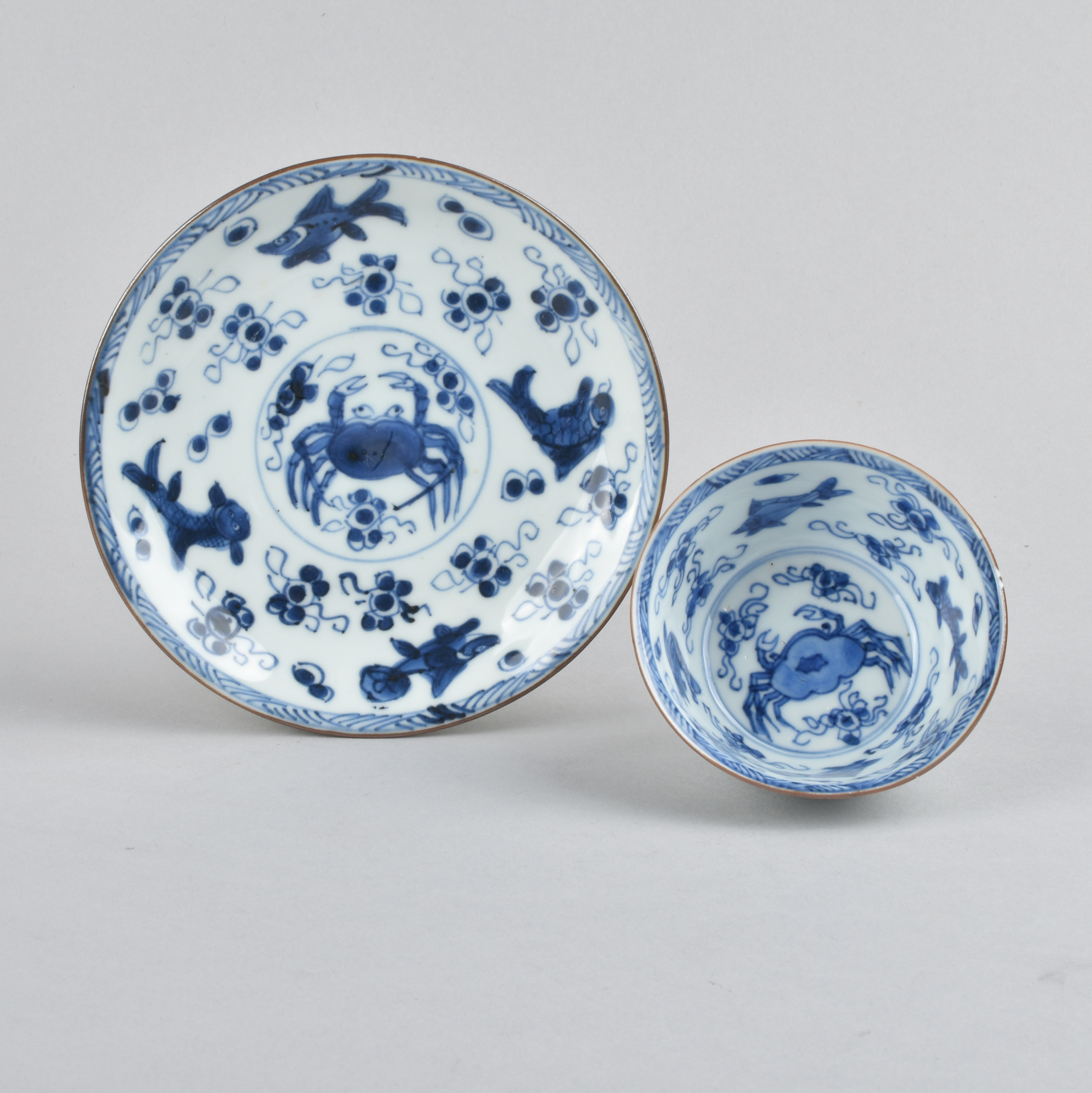 Porcelaine Kangxi (1662-1722), Chine Porcelaine Kangxi (1662-1722), Chine