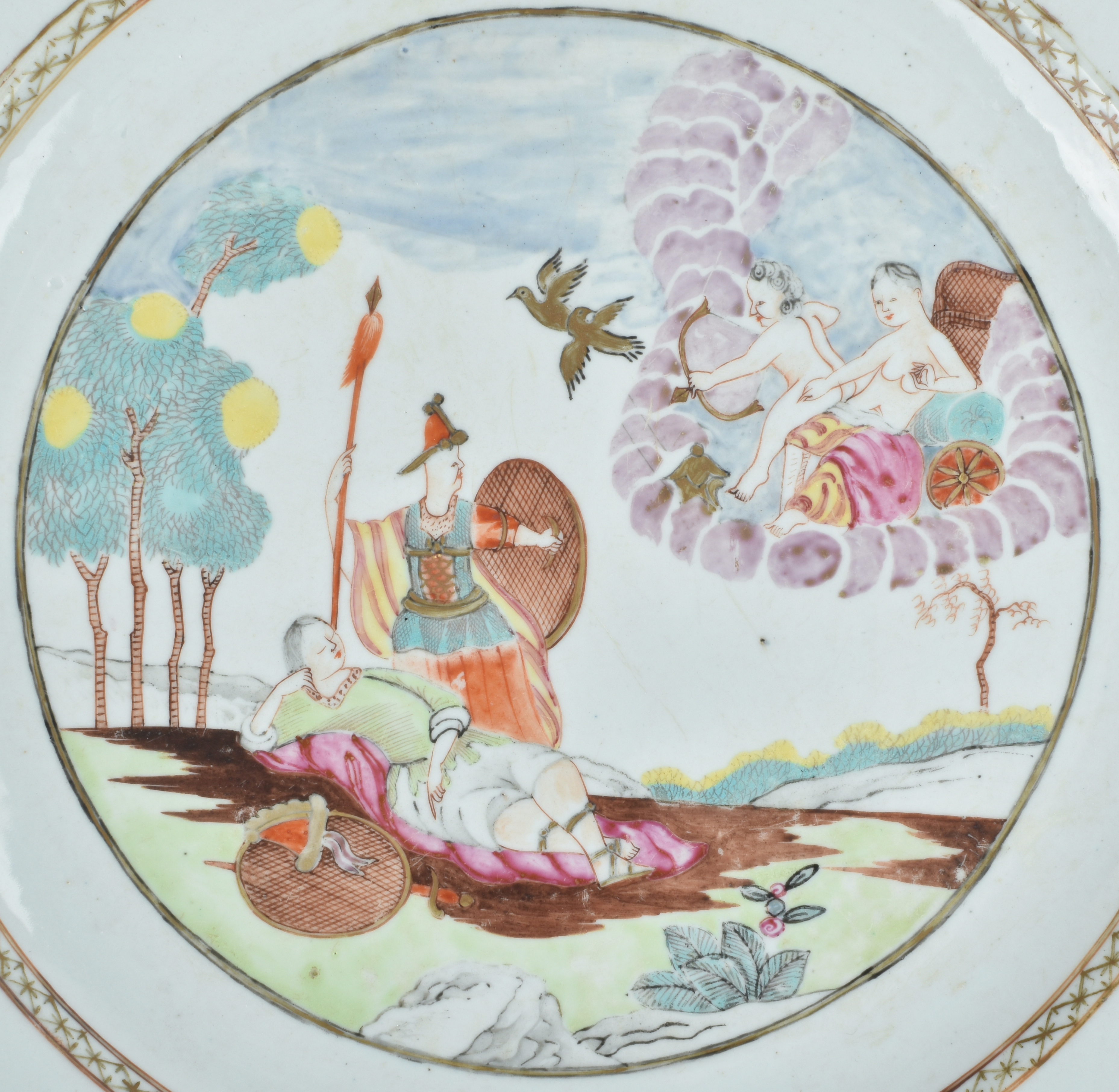 Porcelaine Qianlong (173§-1795), Chine Porcelaine Qianlong (173§-1795), Chine