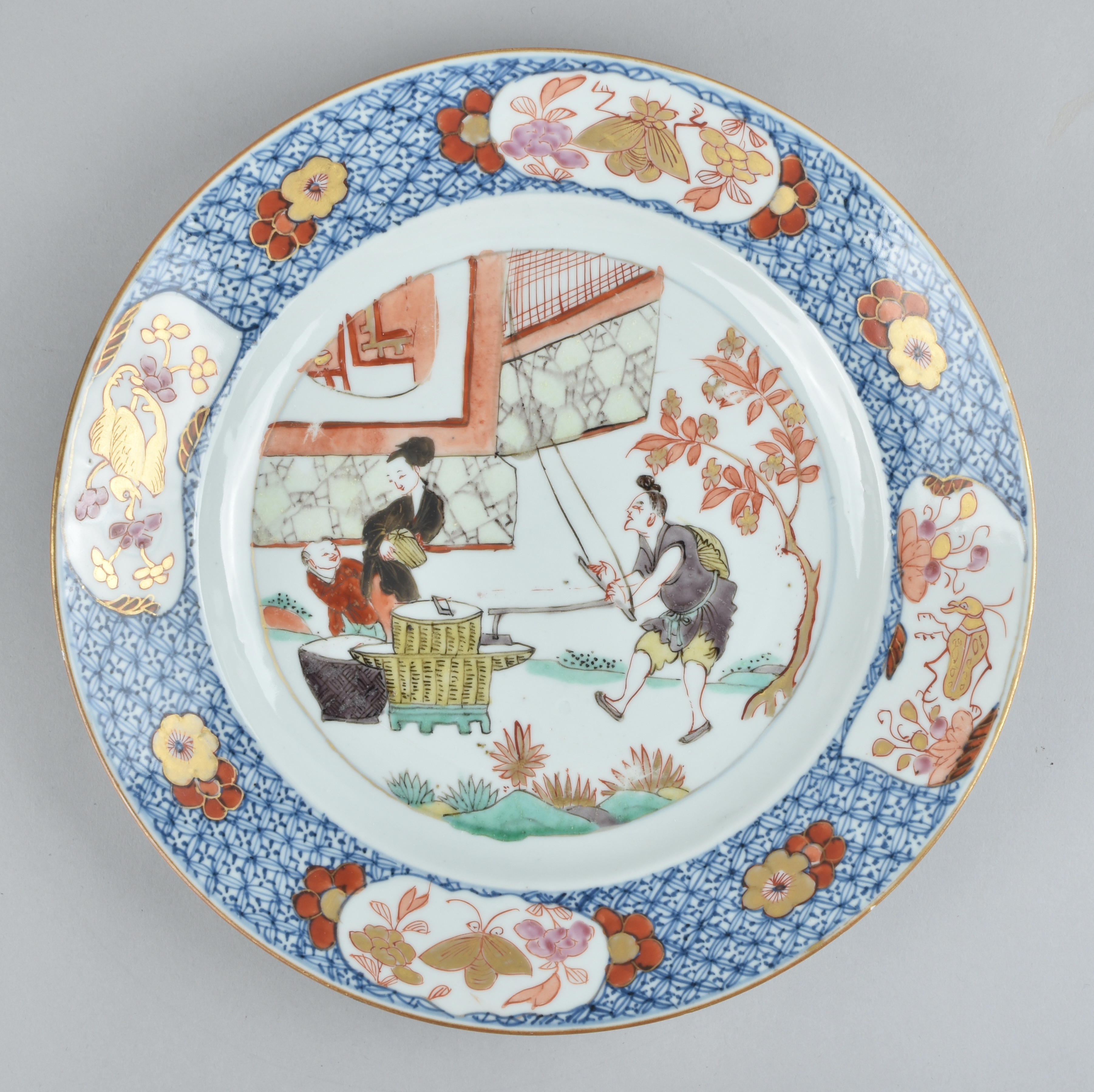 Famille verte Porcelaine Yongzheng (1723-1735), Chine