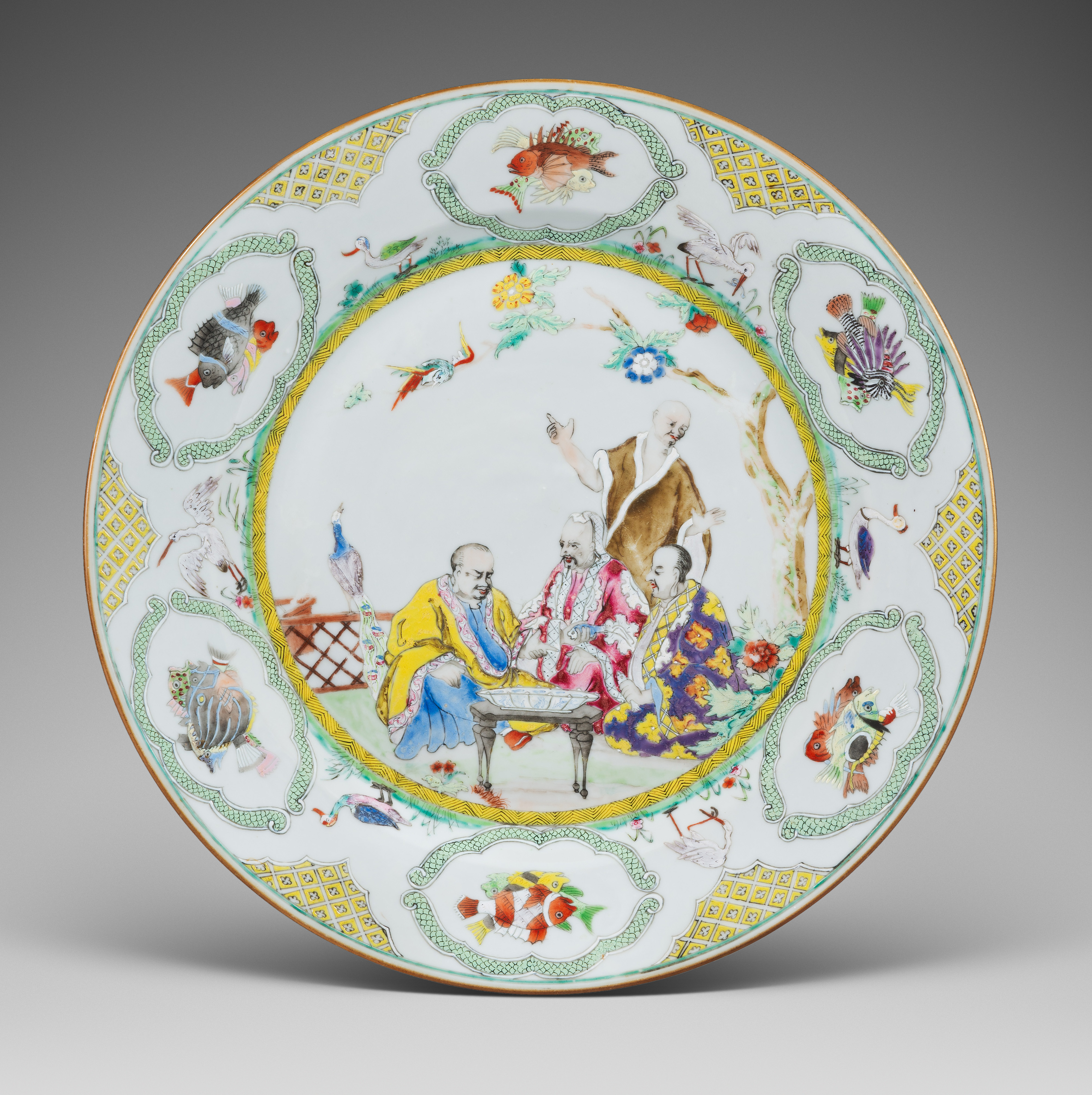 Porcelaine Qianlong (1736-1795), circa 1738, Chine