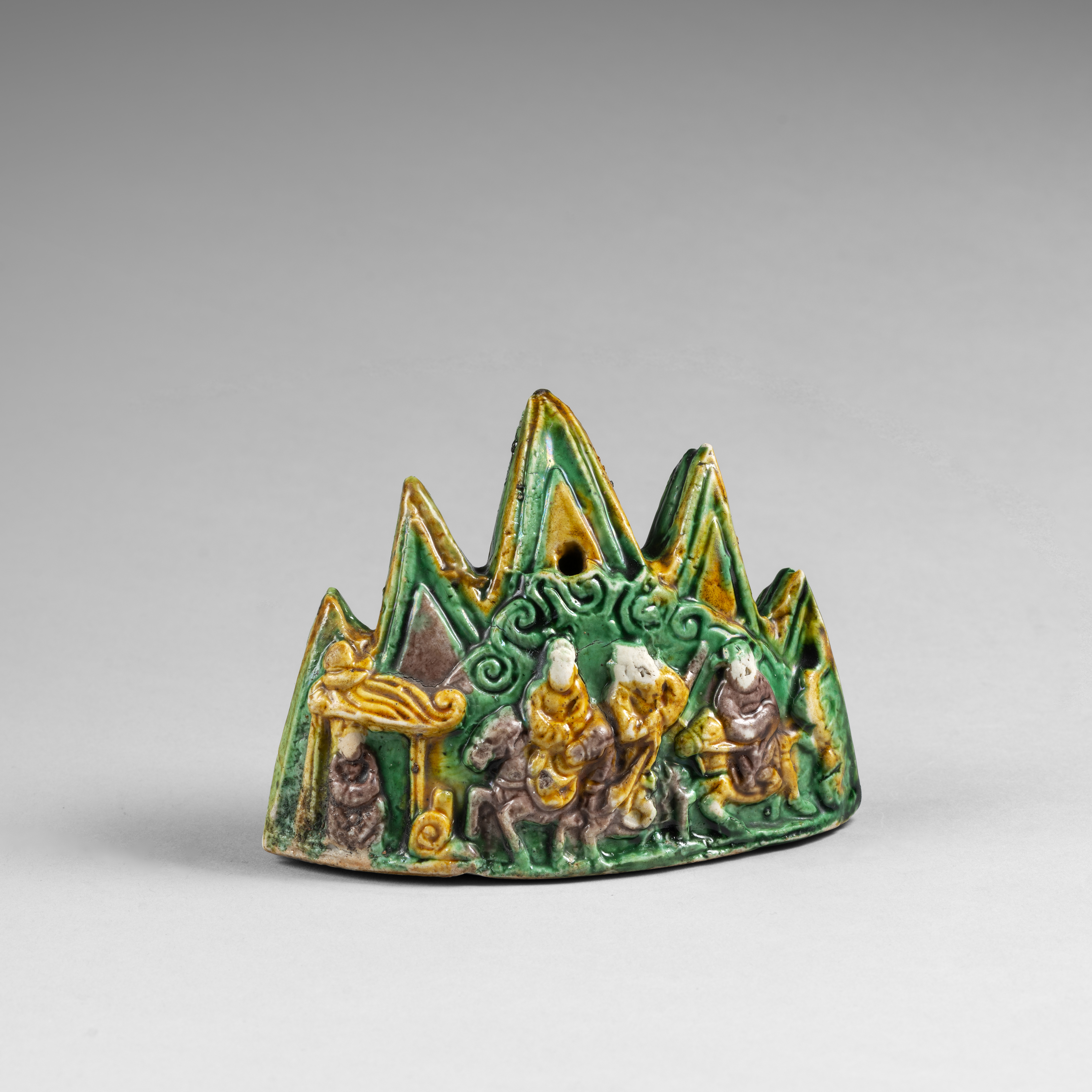 Famille verte Porcelaine (biscuit) Kangxi (1662-1722), Chine Famille verte Porcelaine (biscuit) Kangxi (1662-1722), Chine