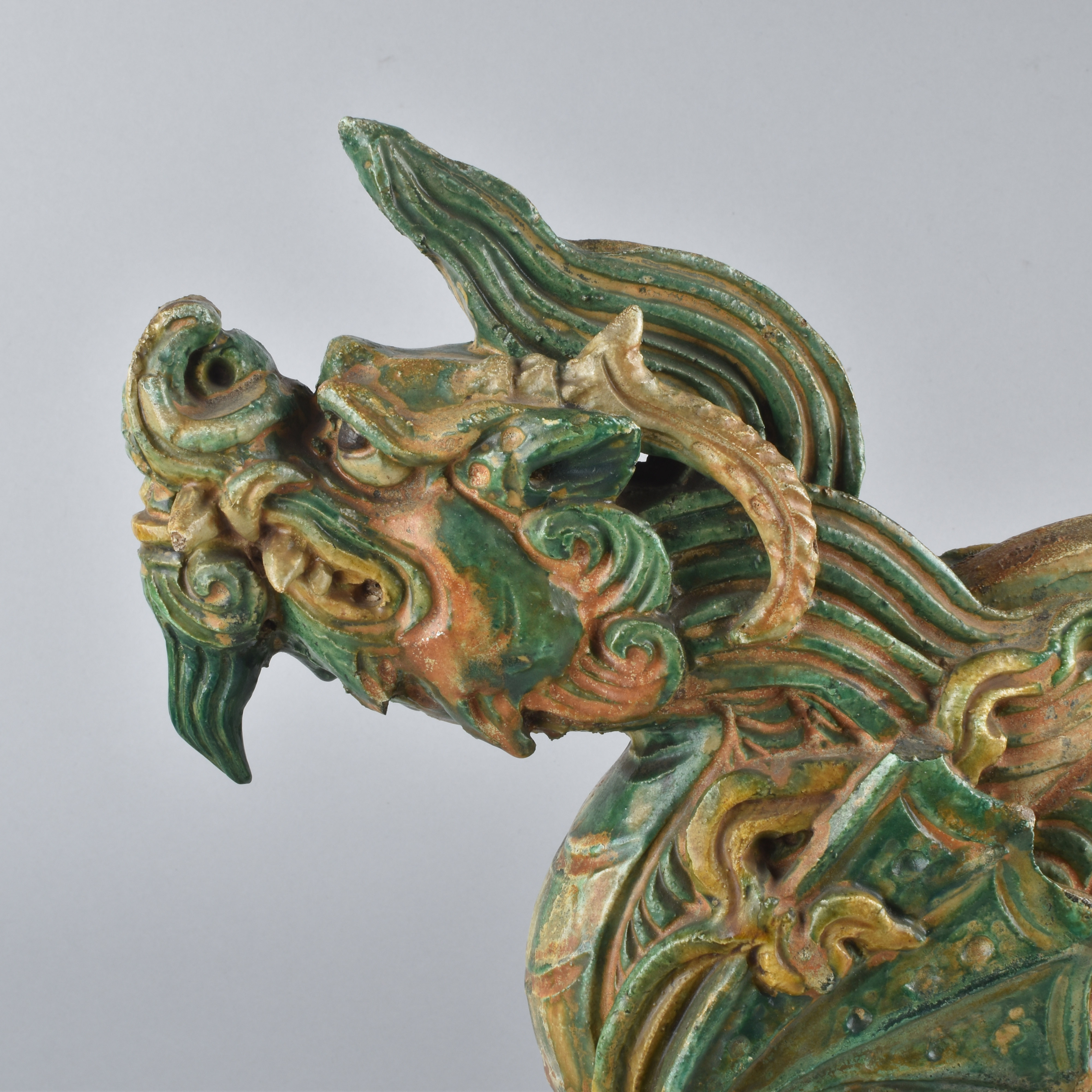 Terre cuite émaillée Dynastie Ming (1368-1644) , Chine Terre cuite émaillée Dynastie Ming (1368-1644) , Chine