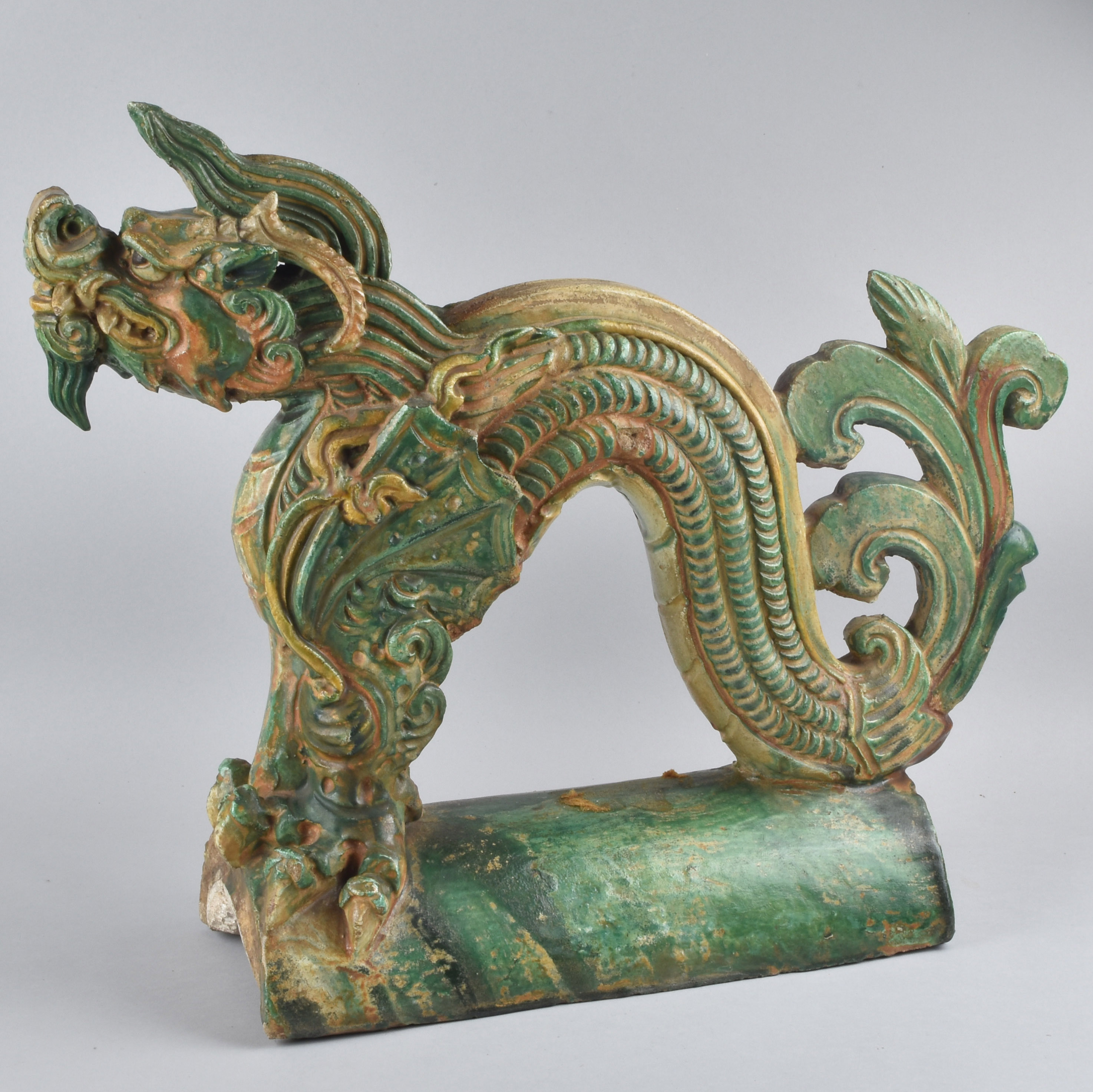 Terre cuite émaillée Dynastie Ming (1368-1644) , Chine Terre cuite émaillée Dynastie Ming (1368-1644) , Chine