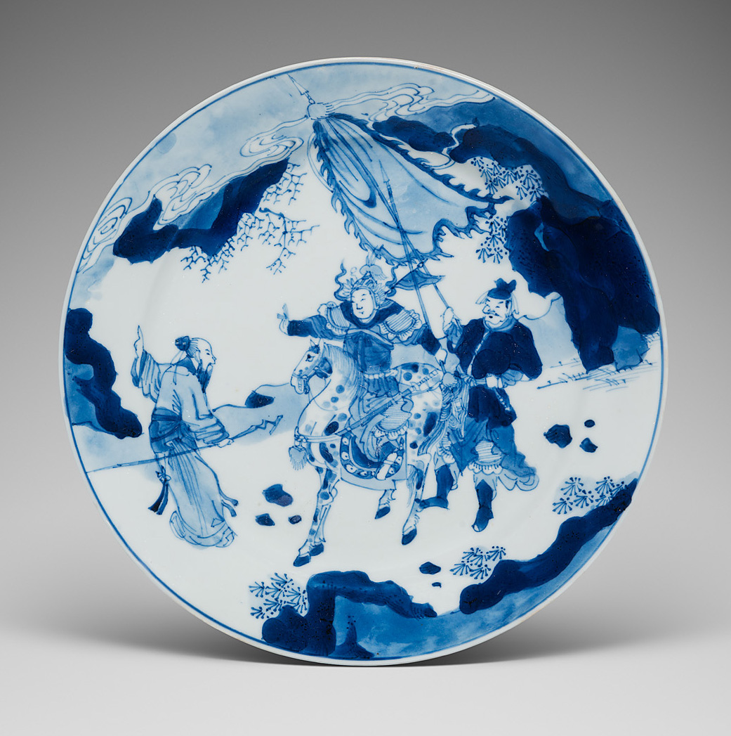Porcelaine Kangxi (166-1722), ca. 1680/1690, Chine Porcelaine Kangxi (166-1722), ca. 1680/1690, Chine