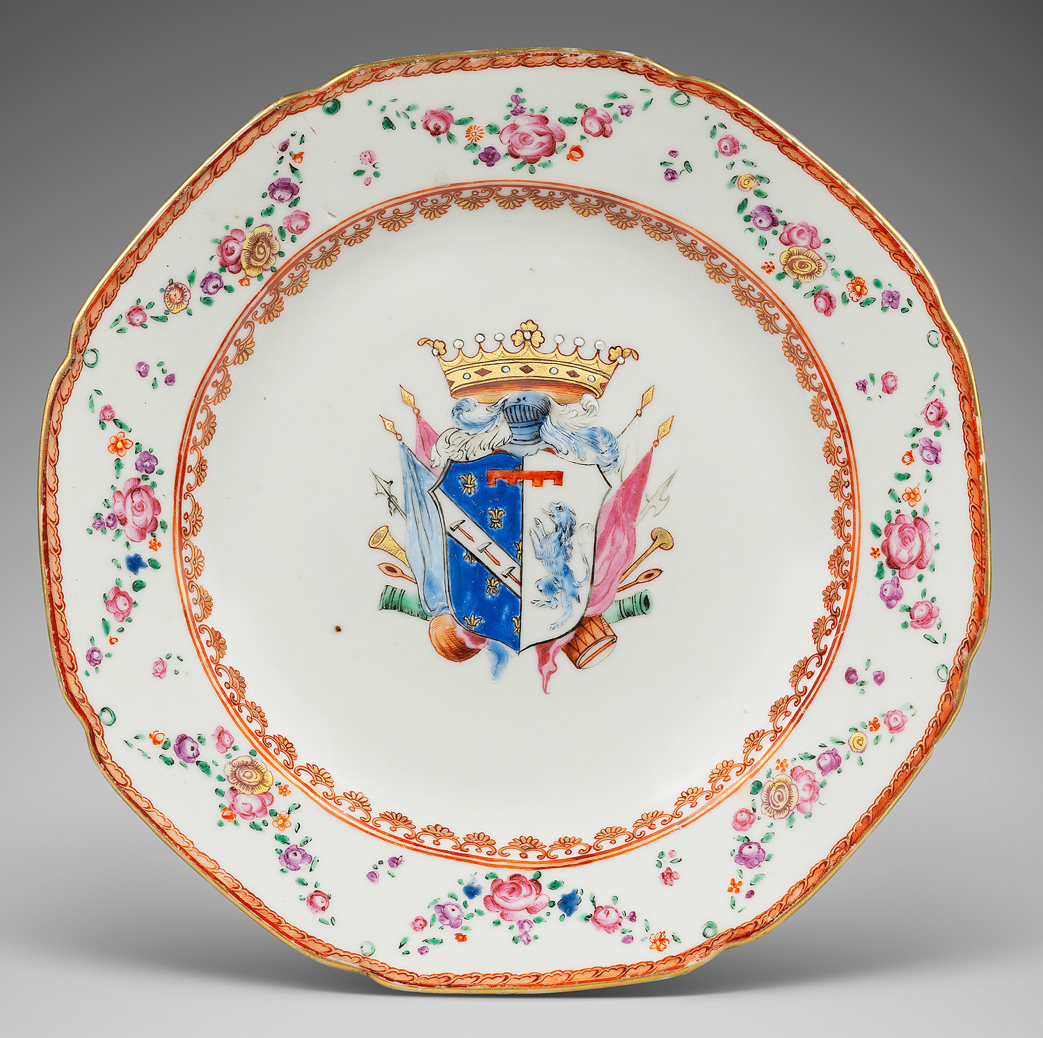 Porcelaine Qianlong (12736-1795), Chine Porcelaine Qianlong (12736-1795), Chine