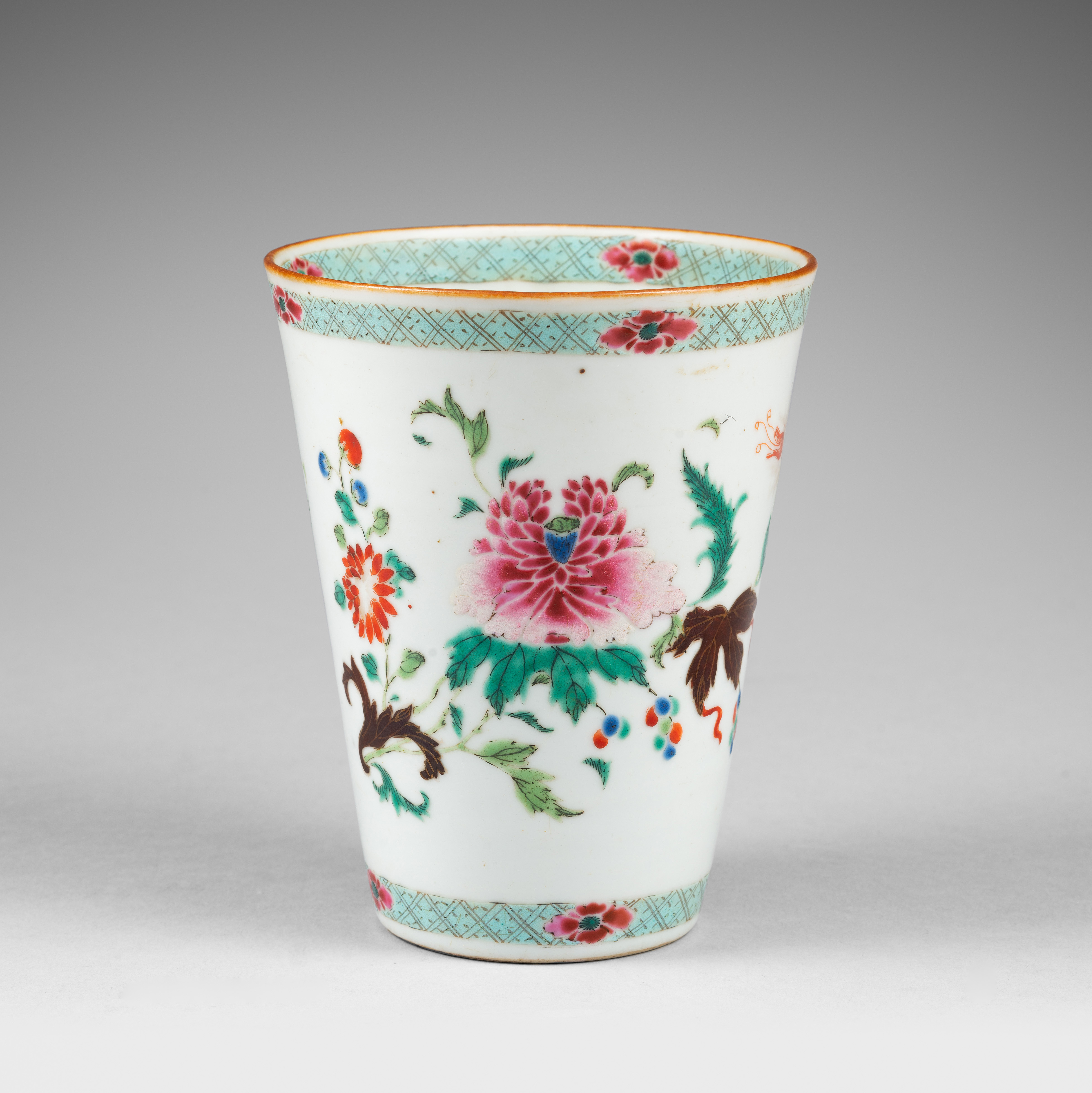 Famille rose Porcelaine Qianlong (12736-1795), Chine