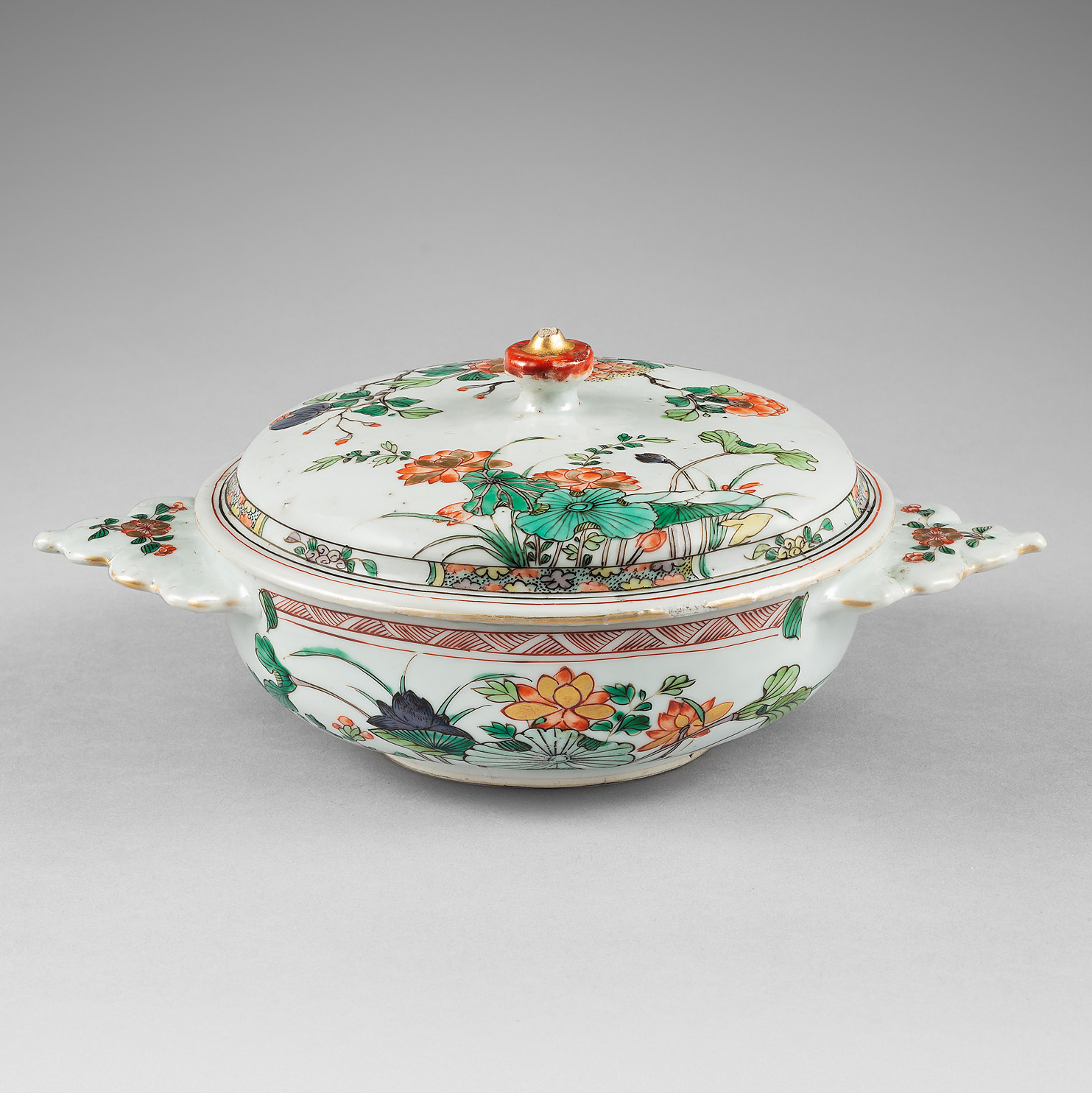 Famille verte Porcelaine kangxi (166-1722), Chine