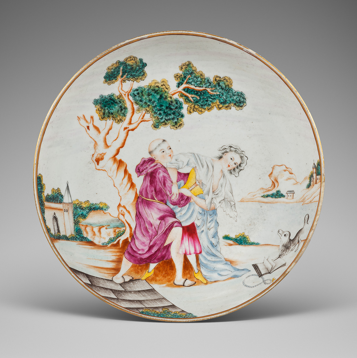 Famille rose Porcelaine  Qianlong (1736-1795), ca. 1760, Chine