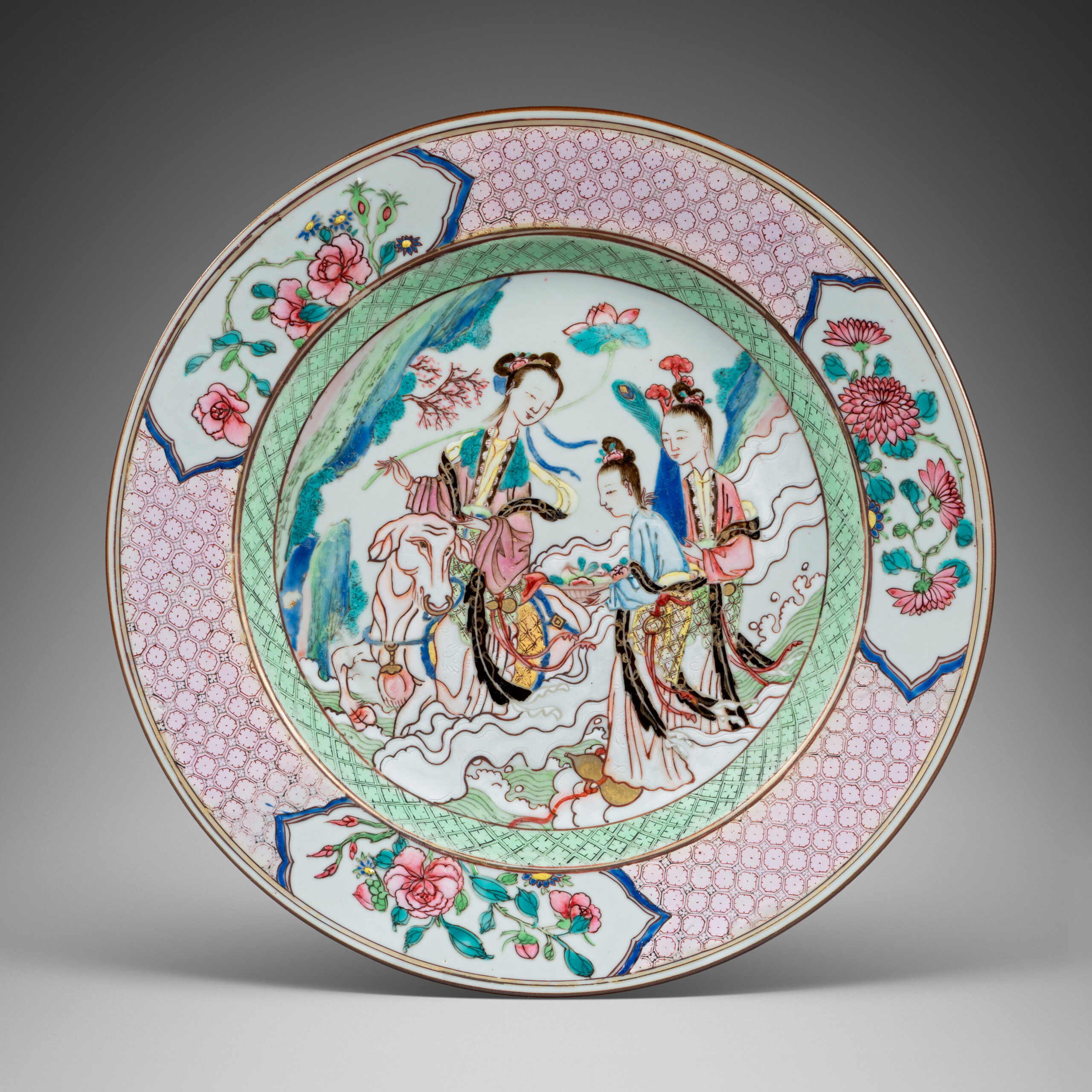 chinese-famille-rose-lady-buffalo-yongzheng