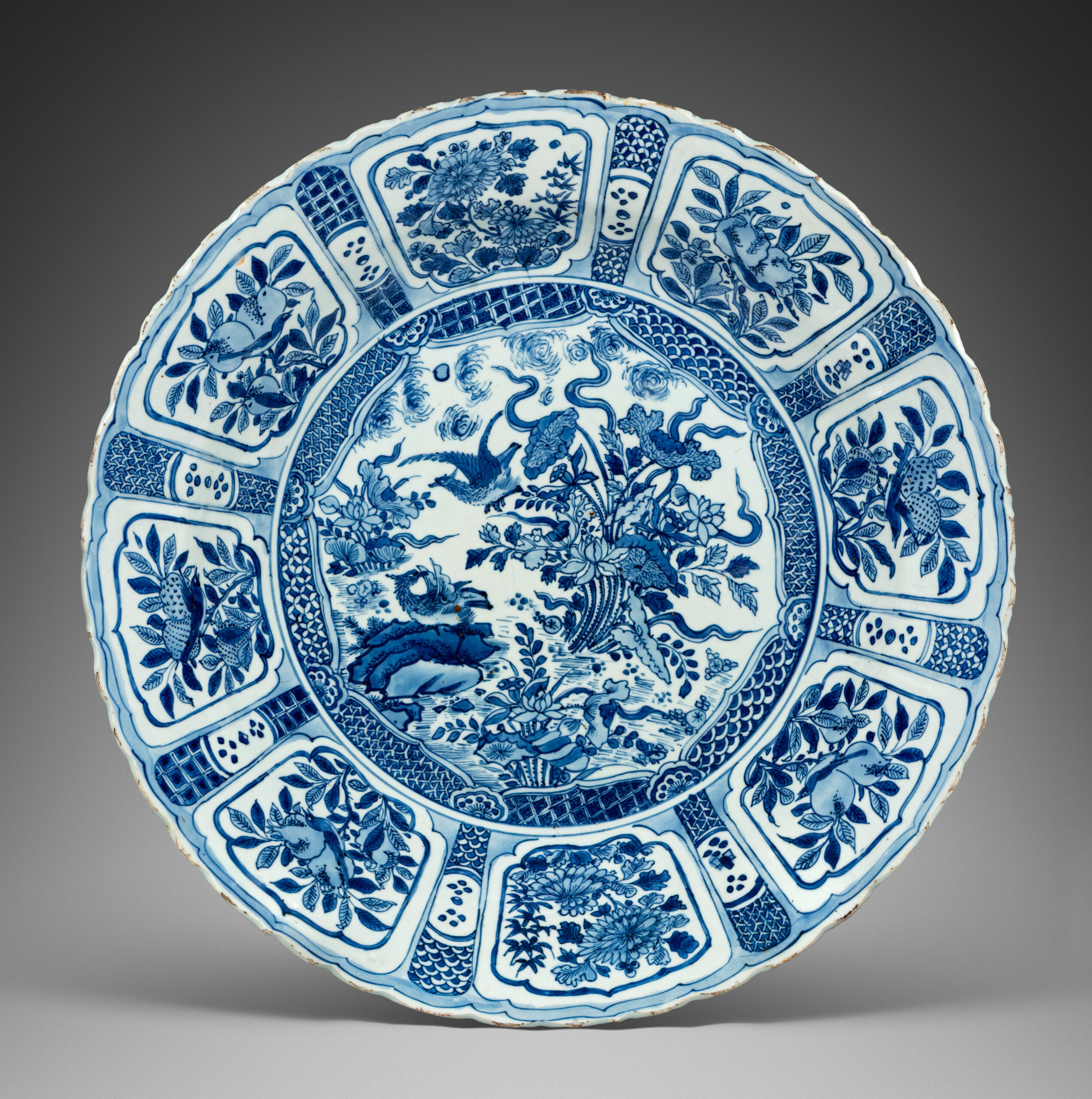 kraak porcelain blue white ming wanli